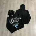Vale Forever "Valley Dreams Property" Vintage Zip-Up Hoodie (Black)