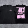 Corteiz RTW Box Logo T-Shirt – Black/Pink