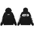 Hellstar Studios Black Split Graphic Logo Hoodie Unisex Sweatshirt