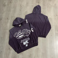 Vale Forever "Valley Dreams Property" Vintage Zip-Up Hoodie (Purple)
