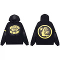 Hellstar Studios Black No Guts No Glory Cloud Wash Hoodie Unisex Sweatshirt