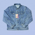 Corteiz Heavyweight Denim Jacket - Light Blue