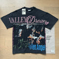 Valley Dreams Vintage Graphic T-Shirt Washed Black