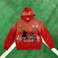 Vale Forever "Lives & Forever" Vintage Sport Full-Zip Hoodie (Red)
