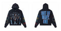 Vintage "Godspeed" Basketball Skeletons Oversized Hoodie