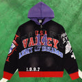 Vale Forever Graphic Full-Zip Hoodie (Black / Army of Dreams & Number 14)