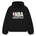 Fear Of God Essentials x NBA Black Hoodie